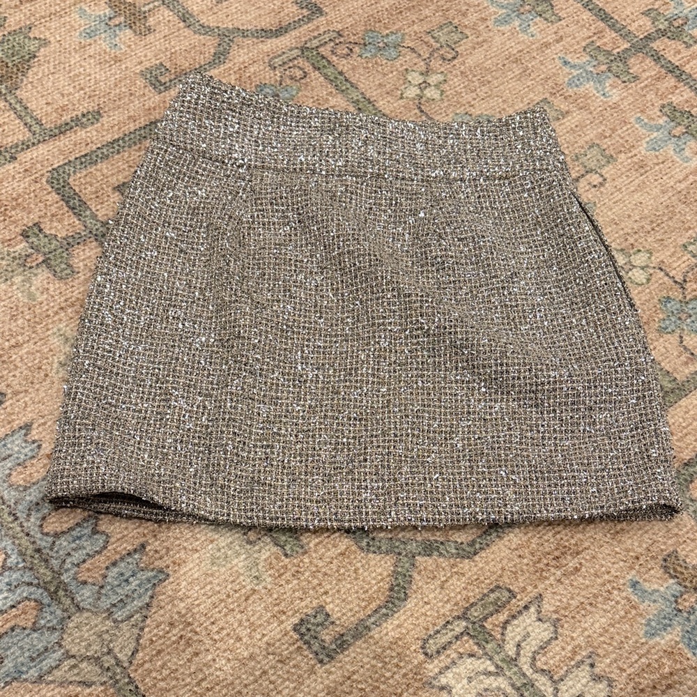 Banana Republic Coleta Tinsel Miniskirt | Size 6 NWT - Picture 6 of 6